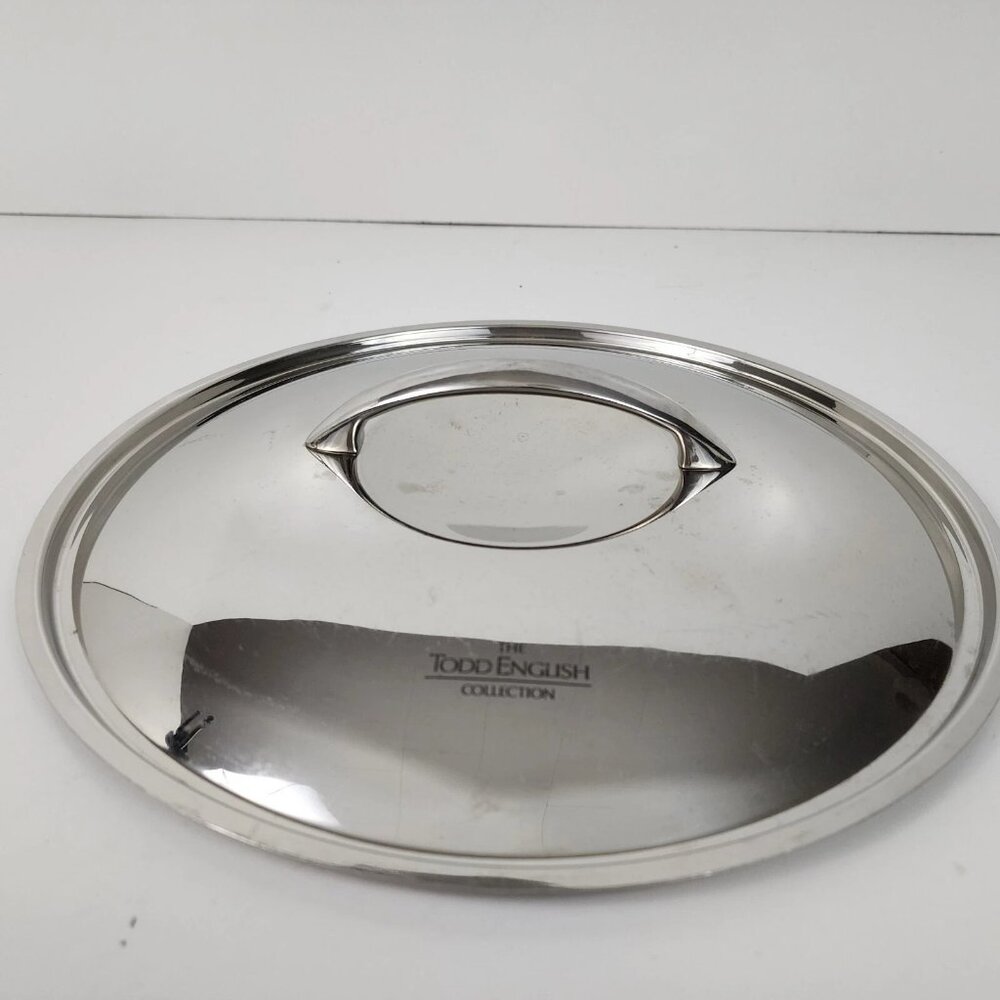 Todd English Collection Replacement Stainless Steel Lid 12 1/4" Diameter